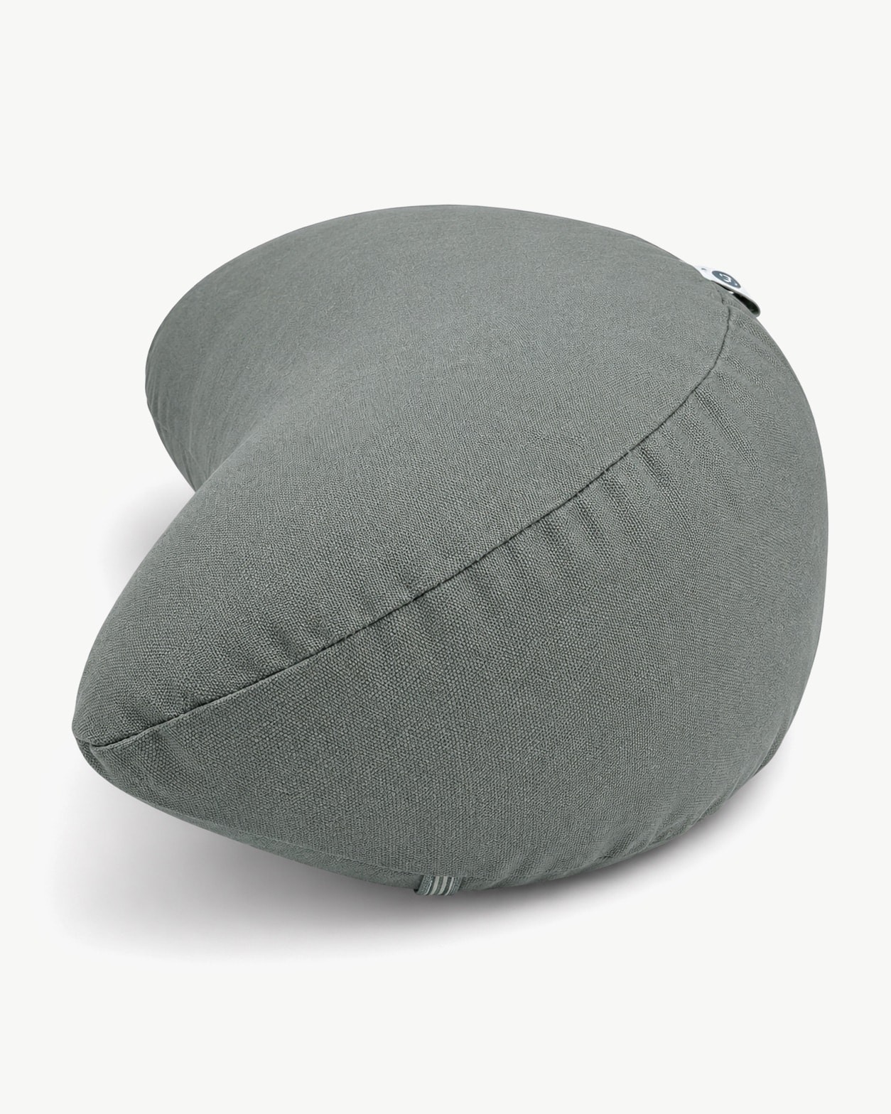 Stone Moon Cushion — angled view