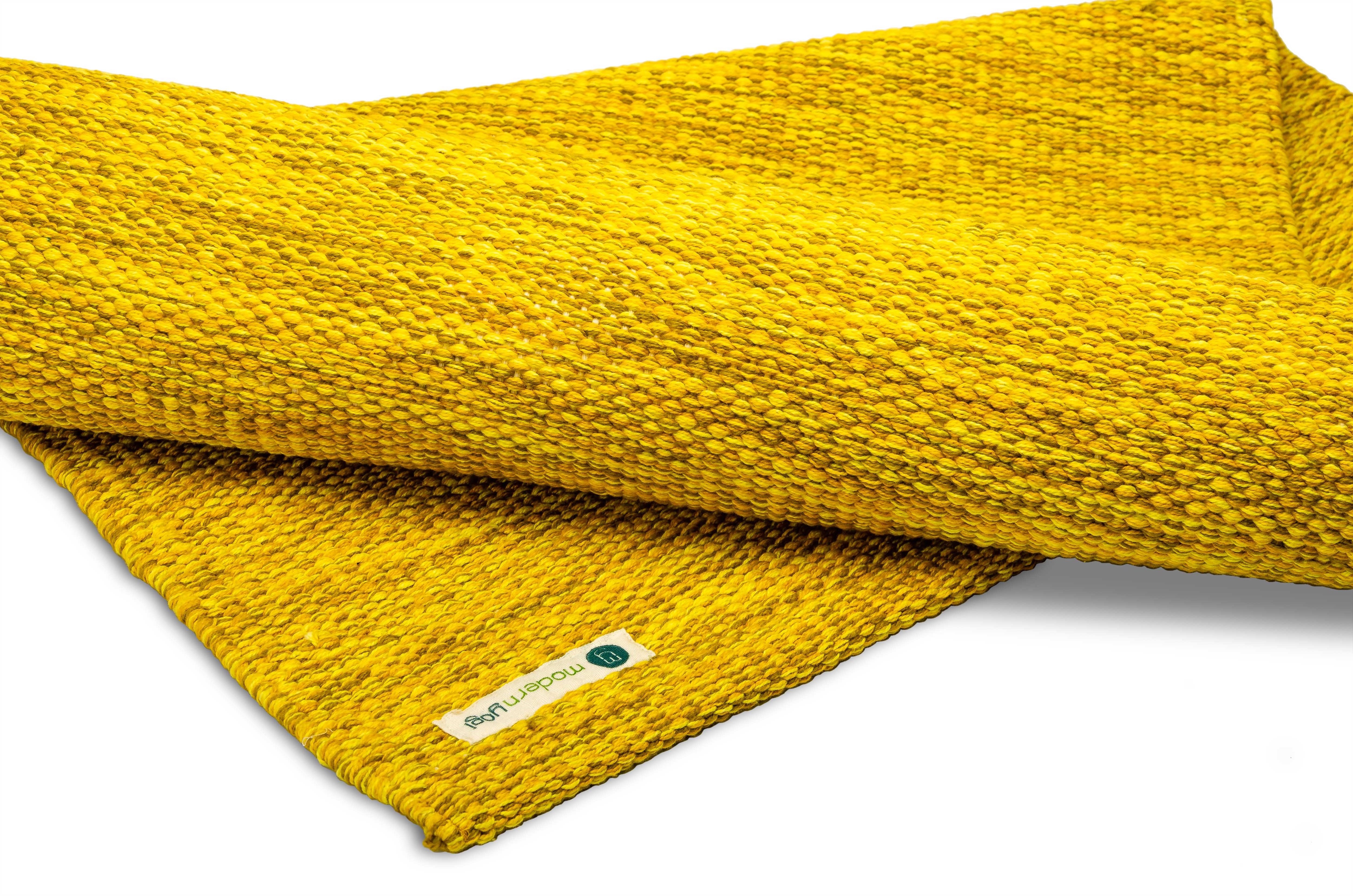 Weave detail of the Yogi Classic cotton mat